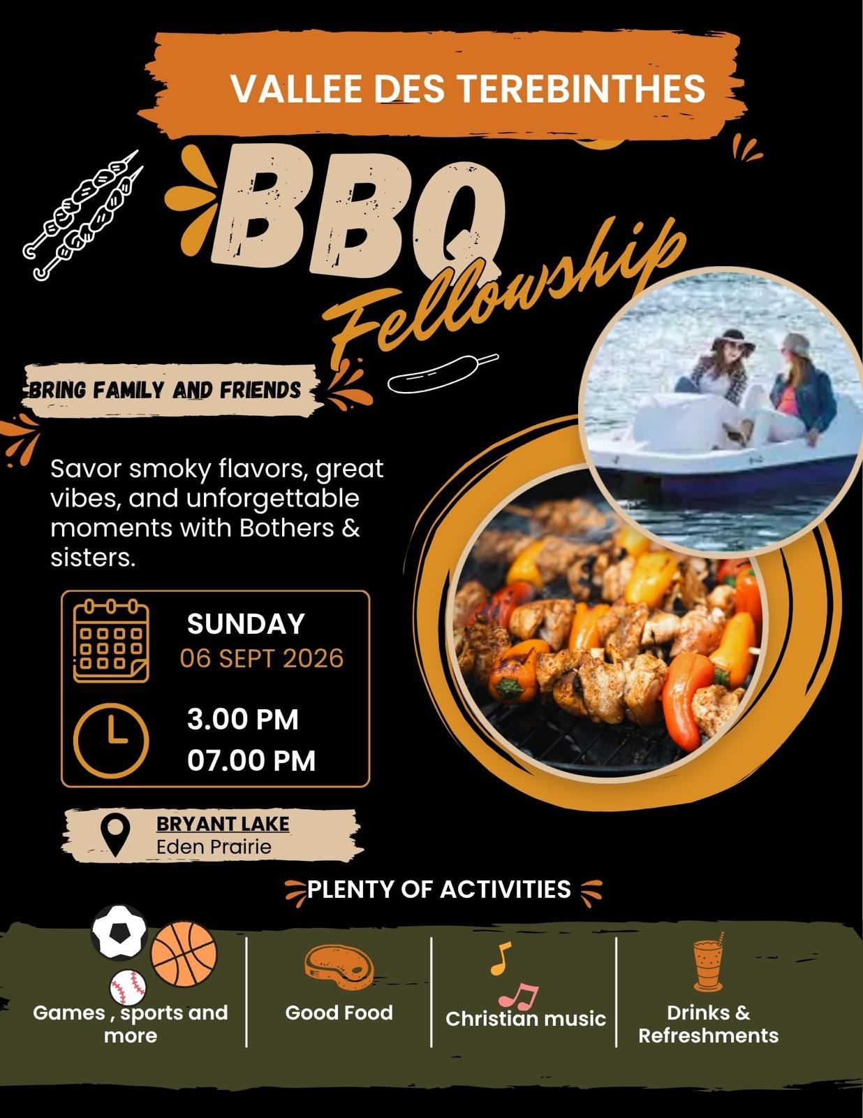 BBQ Fellowship at Valley of Oaks Church