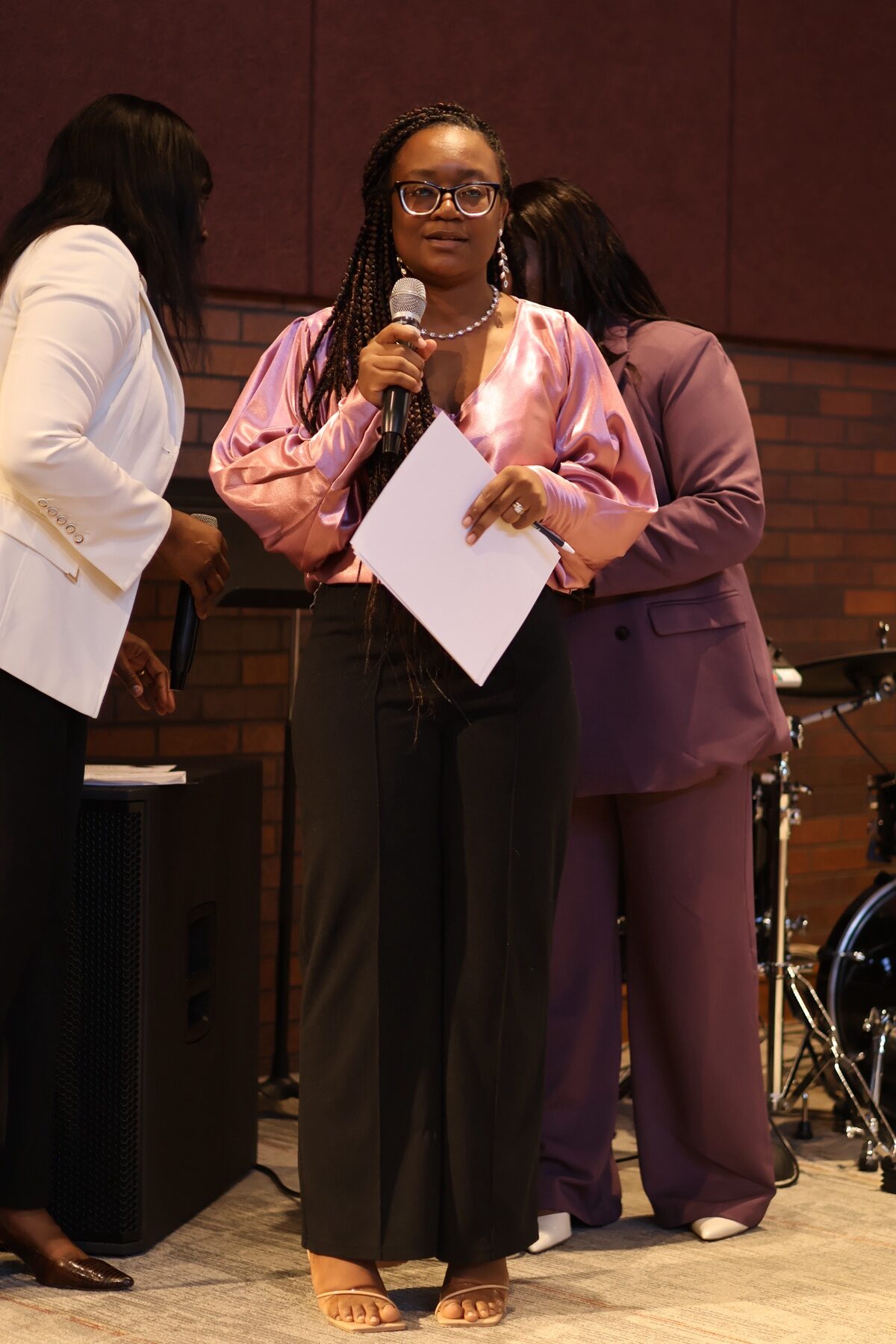Women presenting together at Valley of Oaks Church